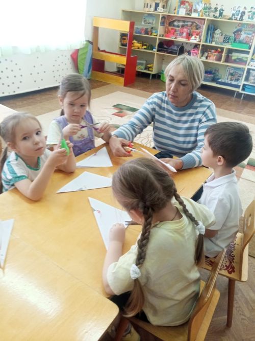 «Тополек» балалар бакчасында тәрбияләнүчеләр Бөтенроссия акциясендә катнаштылар