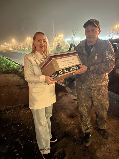 «Хулиган» кушаматлы сугышчы волонтерларга хезмәт турында сөйләде