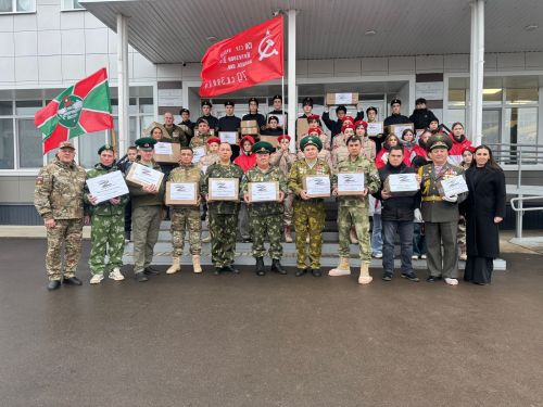 Акция в поддержку армии и встреча с героями прошла в Круглом Поле