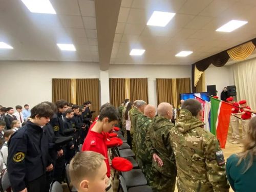 Акция в поддержку армии и встреча с героями прошла в Круглом Поле