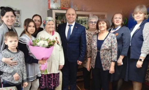 В Шильнебашском сельском поселении вручили юбилейные медали