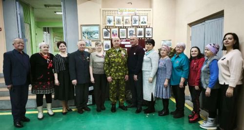 Теләнче-Тамак мәдәният йортында интернациональ сугышчы ветераннар белән очрашу узды