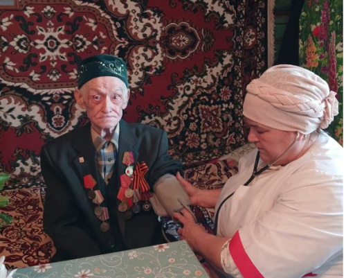 Өйдә медицина ярдәме күрсәтүне дәвам итә