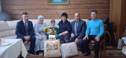 Труженица тыла Мунзия Шаймарданова отметила 95-летний юбилей