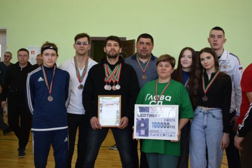 Менә алар, район спартакиадасы чемпионнары!