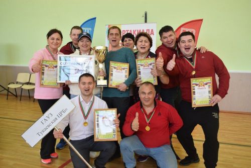 Менә алар, район спартакиадасы чемпионнары!