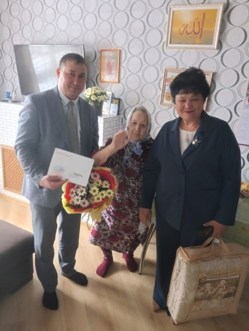 Жительница села Биклянь отметила  95-летний юбилей