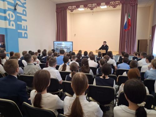 Профилактические беседы о безопасности дорожного движения в Тукаевском районе