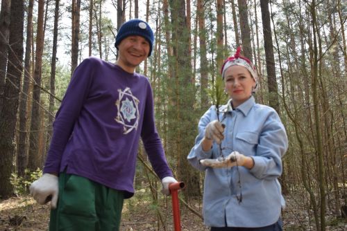 2000 деревьев для будущего: в Тукаевском районе прошла масштабная посадка елей
