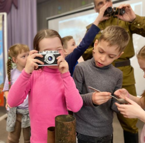 Кенәз мәктәбе музее - балаларга: кагылырга мөмкин булган тарих