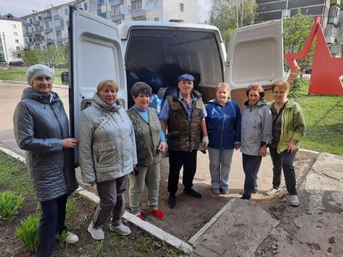 Волонтерларыбызга һәм Круглое Поле поселогында яшәүчеләргә хәрбиләргә ярдәм җыюда ярдәм иткәннәре өчен рәхмәт белдерәбез