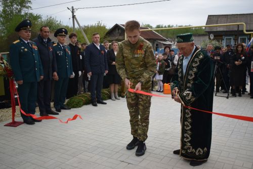 Тукай районында каһарманнар истәлегенә һәйкәл ачылды