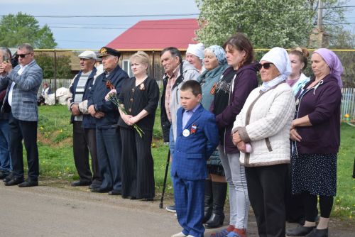 Торжественное мероприятие в честь 80-летия Великой Победы прошло в Тлянче-Тамакском сельском поселении