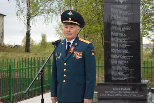 Тукай районында каһарманнар истәлегенә һәйкәл ачылды