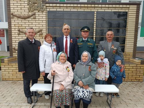 Торжественное мероприятие в честь 80-летия Великой Победы в д. Яна-Буляк и д. Куктяк-Мирсаитово