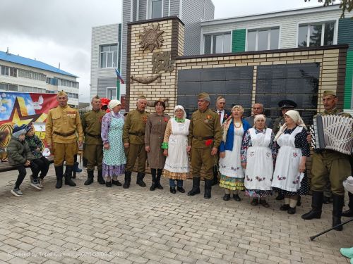 Яңа Бүләк һәм Күктәк-Мирсәет авылларында Бөек Җиңүнең 80 еллыгы уңаеннан тантаналы чара узды