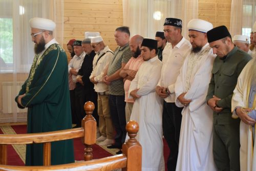 Муфтий Татарстана посетил наш район