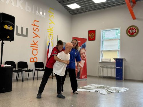 «Балкыш» лагеренда беренче ярдәм буенча мастер-класс үтте