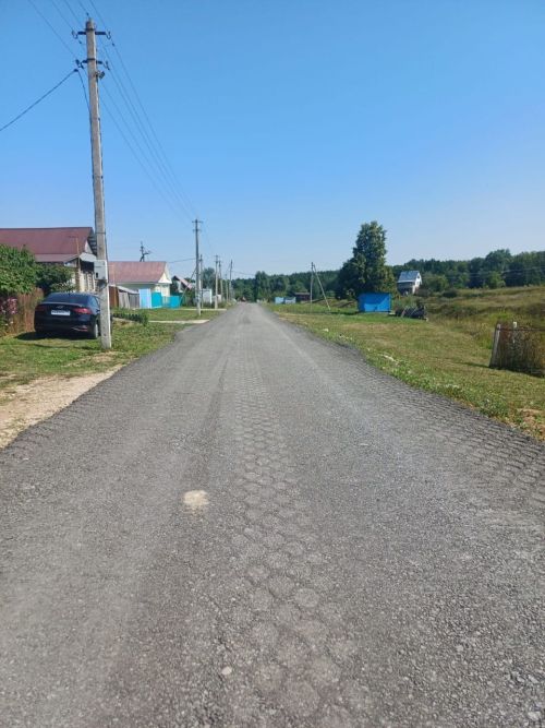 Ремонт дорог продолжается