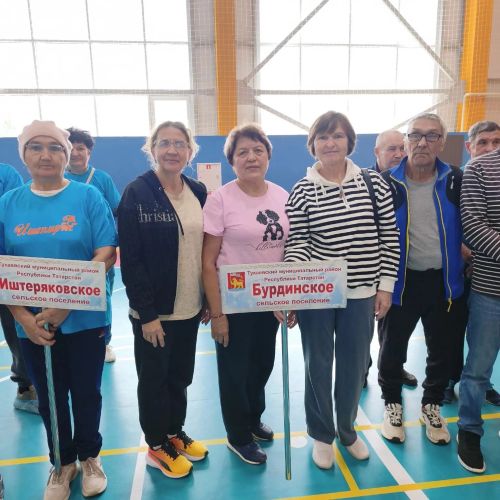 В районе прошла Спартакиада среди пожилых людей
