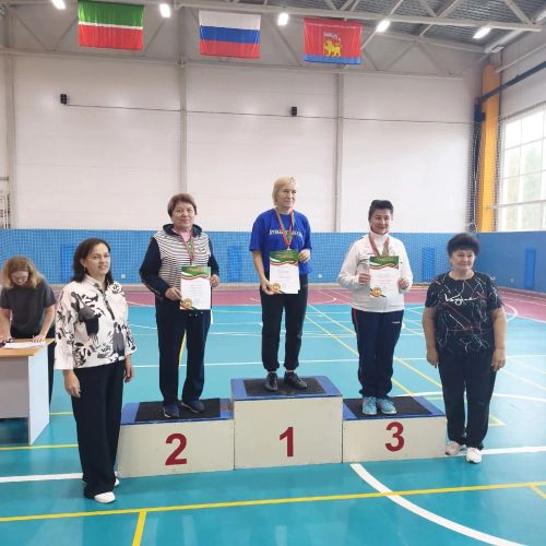 В районе прошла Спартакиада среди пожилых людей