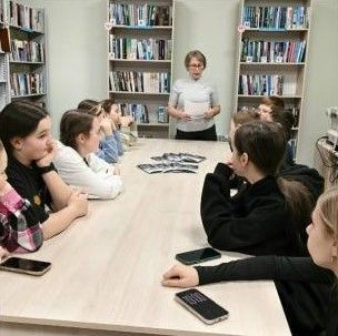 В Мелекесской библиотеке школьников обучили основам кибербезопасности