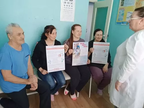 В Кувадинском ФАП рассказали жителям о профилактике гепатита С