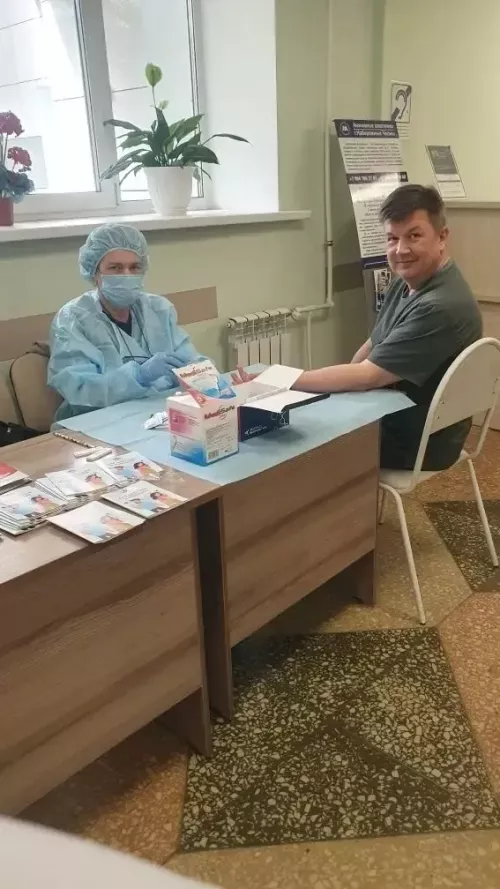 В Тукаевской ЦРБ прошла акция по анонимному экспресс-тестированию на ВИЧ