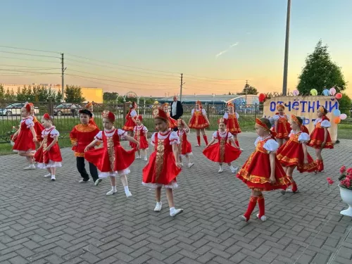 Прошел отчетный концерт юных артистов