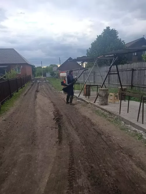 В районе дезинфицируют убойные площадки после Курбан-байрама