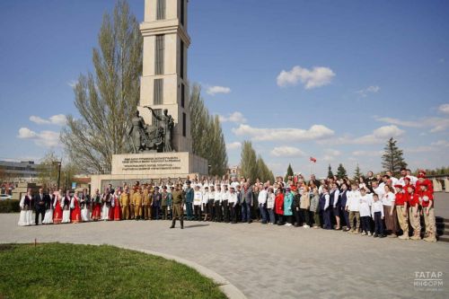 В Казани прошли съемки клипа ко Дню Победы