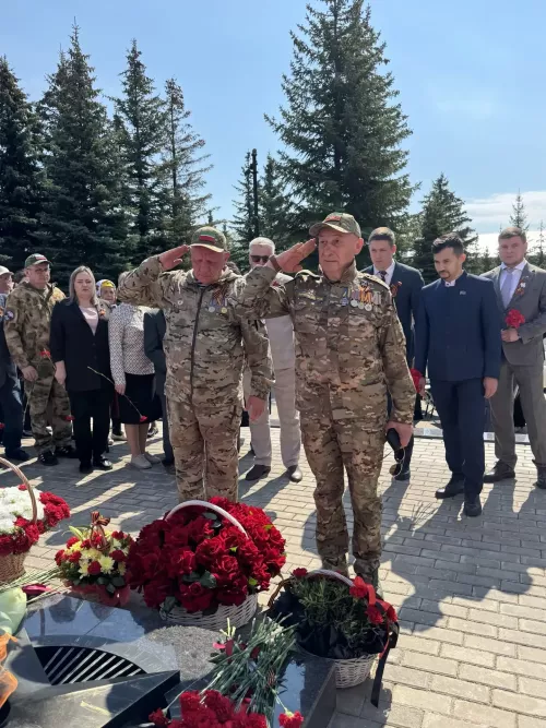 В Тукаевском районе отметили 81-ю годовщину Великой Победы