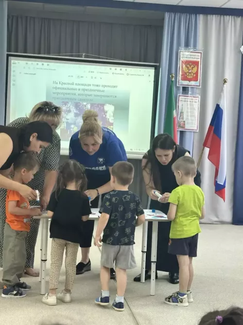 Дошкольники в Старых Ерыклах изучили историю России в игровой форме