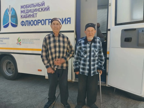 «Шәфкать» үзәге авыл халкына флюорография узарга булышты