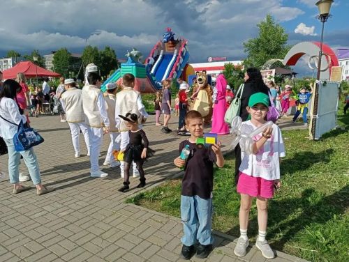 В посёлке Круглое Поле организовали праздник для местных жителей