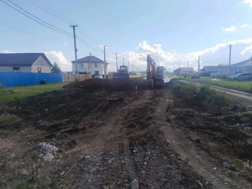 В микрорайоне Подсолнухи улучшается дорожная инфраструктура