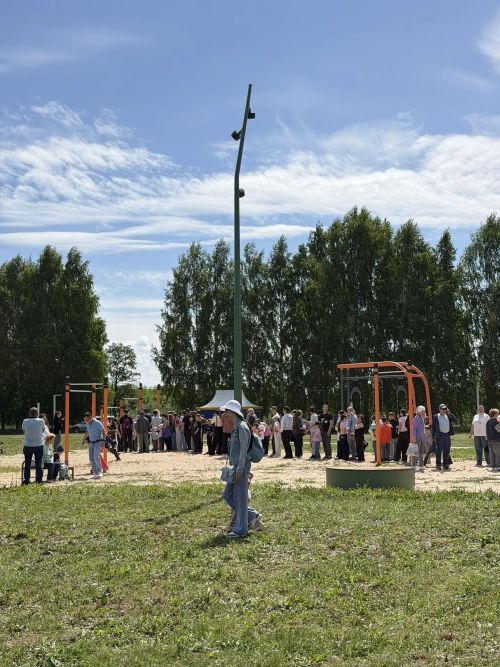 Кече Шилнәдә Сабантуй тәүге тапкыр яңартылган паркта уза
