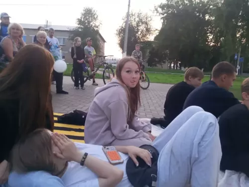 В селе Шильнебаш прошёл семейный кинопоказ под открытым небом