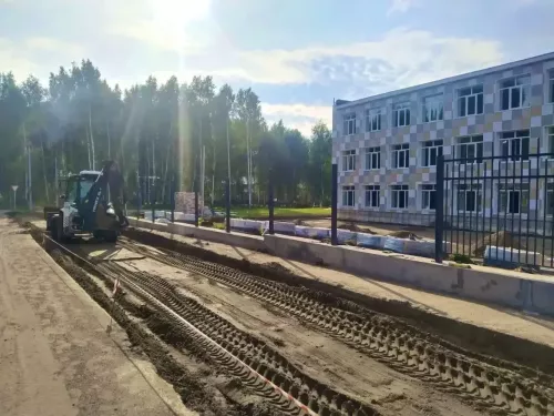 В поселке Новый завершается капитальный ремонт школы