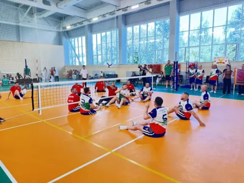 Сборная «Феникс» выиграла республиканский турнир по волейболу сидя среди ветеранов СВО