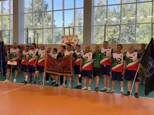 Сборная «Феникс» выиграла республиканский турнир по волейболу сидя среди ветеранов СВО
