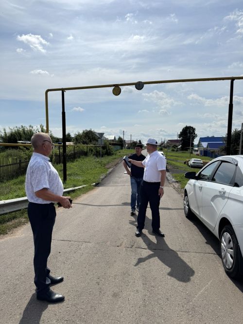 В селе Казаклар по республиканской программе ремонтируют дорогу за 52 млн рублей