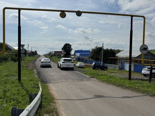 В селе Казаклар по республиканской программе ремонтируют дорогу за 52 млн рублей