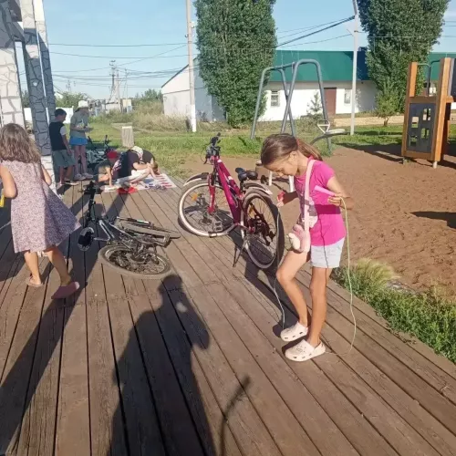 Бәтке мәктәбе укучылары хезмәт десанты уздырды