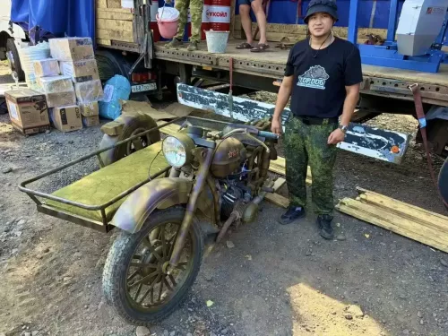 Делегация Тукаевского района во главе с Камилем Назмиевым доставила гумпомощь в зону СВО