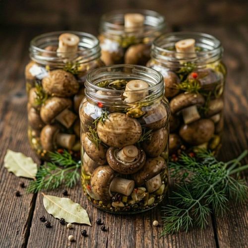 Гөмбә сезоны җитте: маринадланган гөмбә рецепты