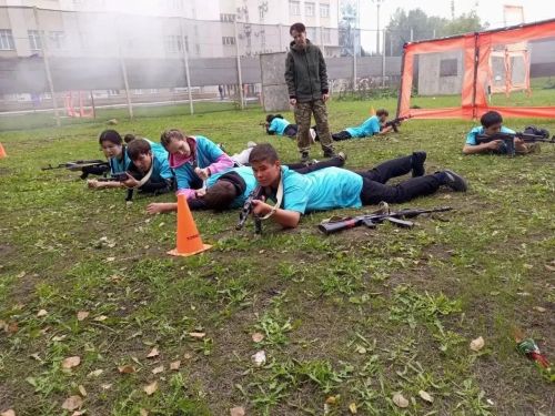 Кнәз мәктәбе укучылары Казанда узган «Алга, юнармейчылар!» ярышларында бронза яулады