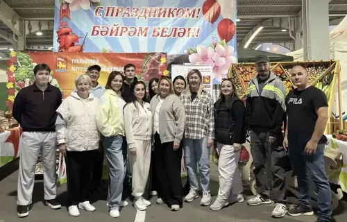 Педагоги и школьники района представили свою продукцию на республиканской ярмарке в Казани