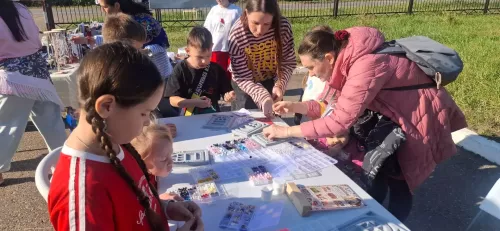 В районе прошел колоритный семейный праздник