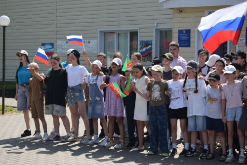 Яркий праздник в честь Дня России прошел в лагере «Балкыш»